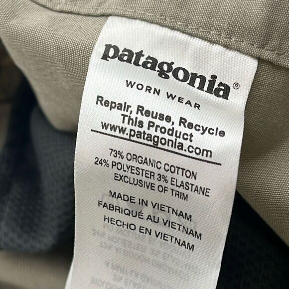 NWT PATAGONIA Pants Women's 6 Shale Gray Venga Rock Organic Cotton Blend Stretch - Picture 5 of 15